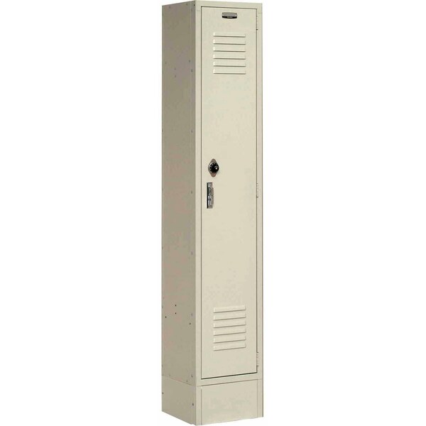 Global Industrial 12 in W, 12 D, 78 in H, Tan 652066TN - main